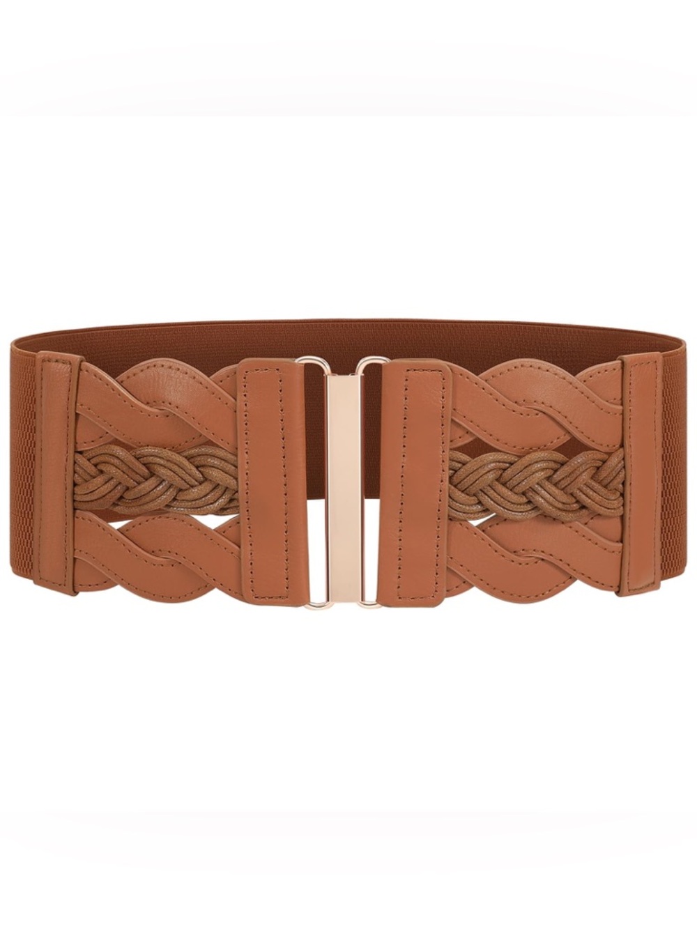 NWT Grace Karin Braided Stretch Belt